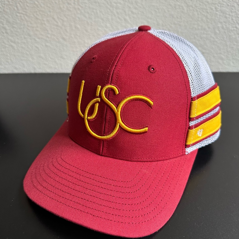 47 Brand USC Trojans Red and Yellow Baseball Cap